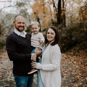 Chambray Sleeveless Maternity Top - XS